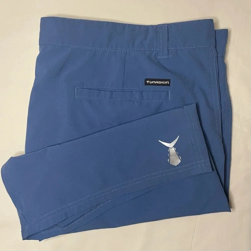 Tunaskin Shoal Hybrid Chino Styled Outdoor Lightweight Comfortable Shorts Sz 42